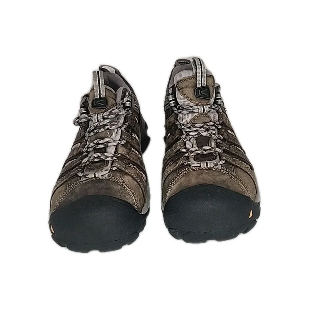 Keen Utility Flint Low‎ Men's 8D  Gargoyle/Forest Night Steel Toe Waterproof